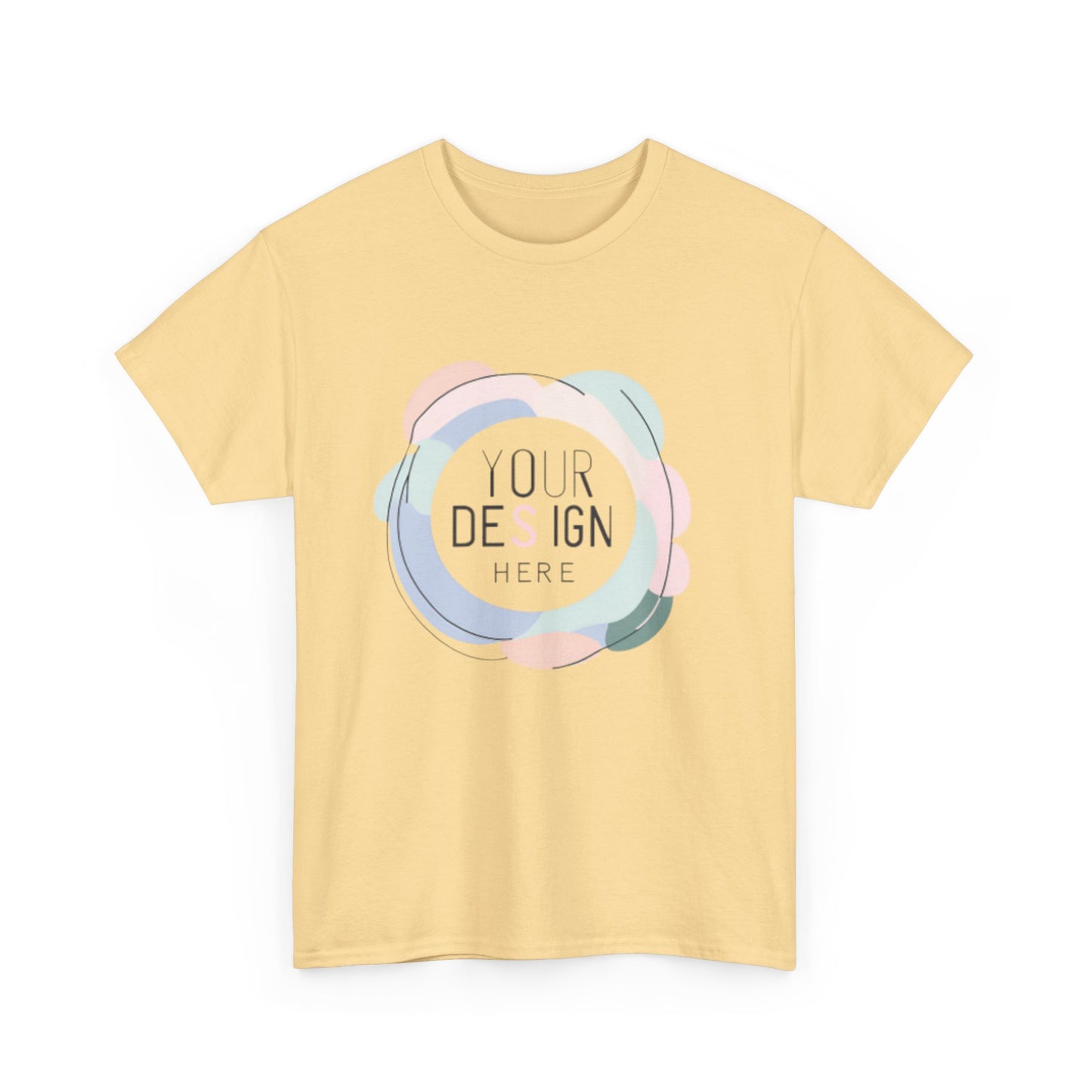 Customizable Unisex Heavy Cotton Tee - Perfect for Casual Days and Personal Expressions