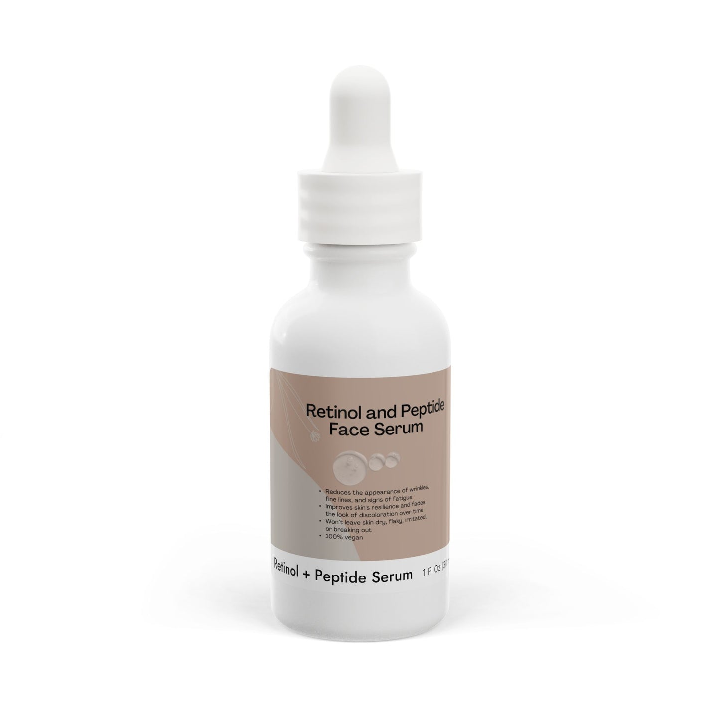 Retinol and Peptide Face Serum, 1oz