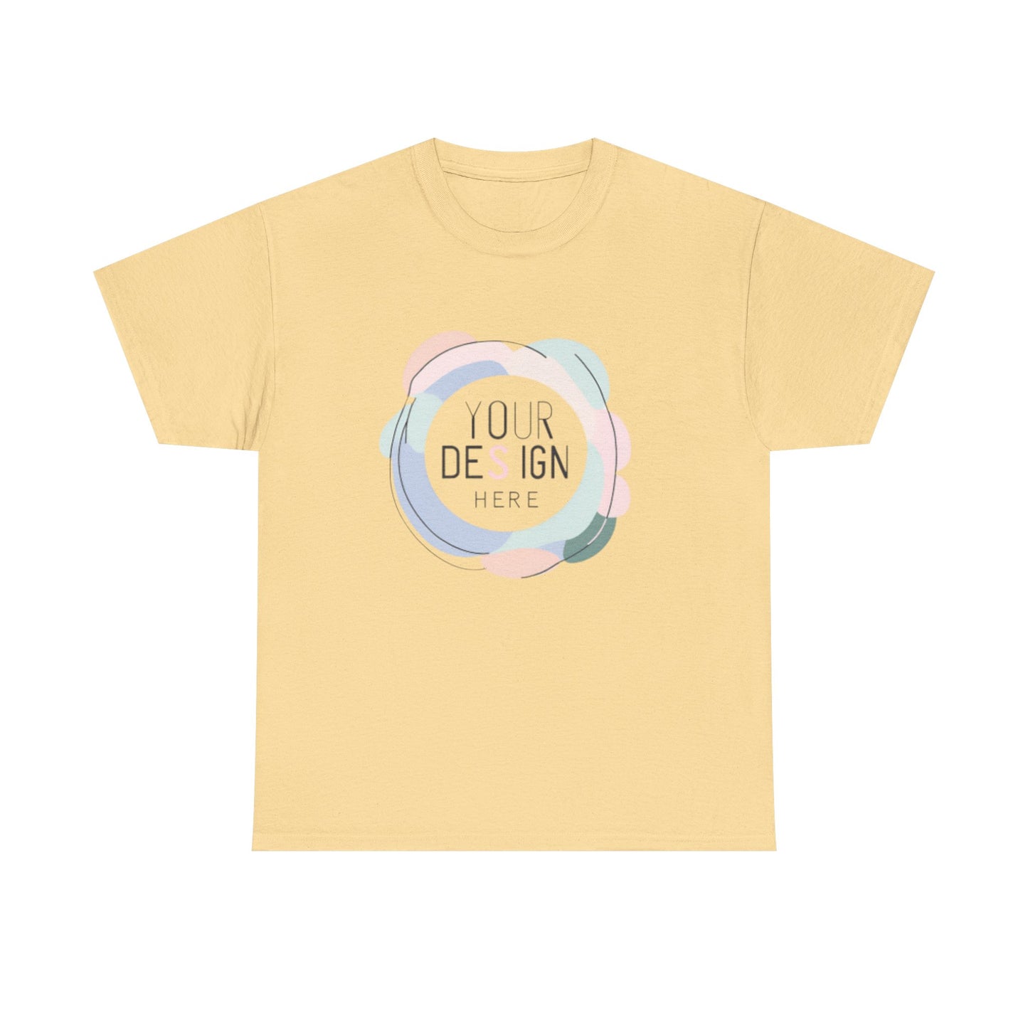 Customizable Unisex Heavy Cotton Tee - Perfect for Casual Days and Personal Expressions