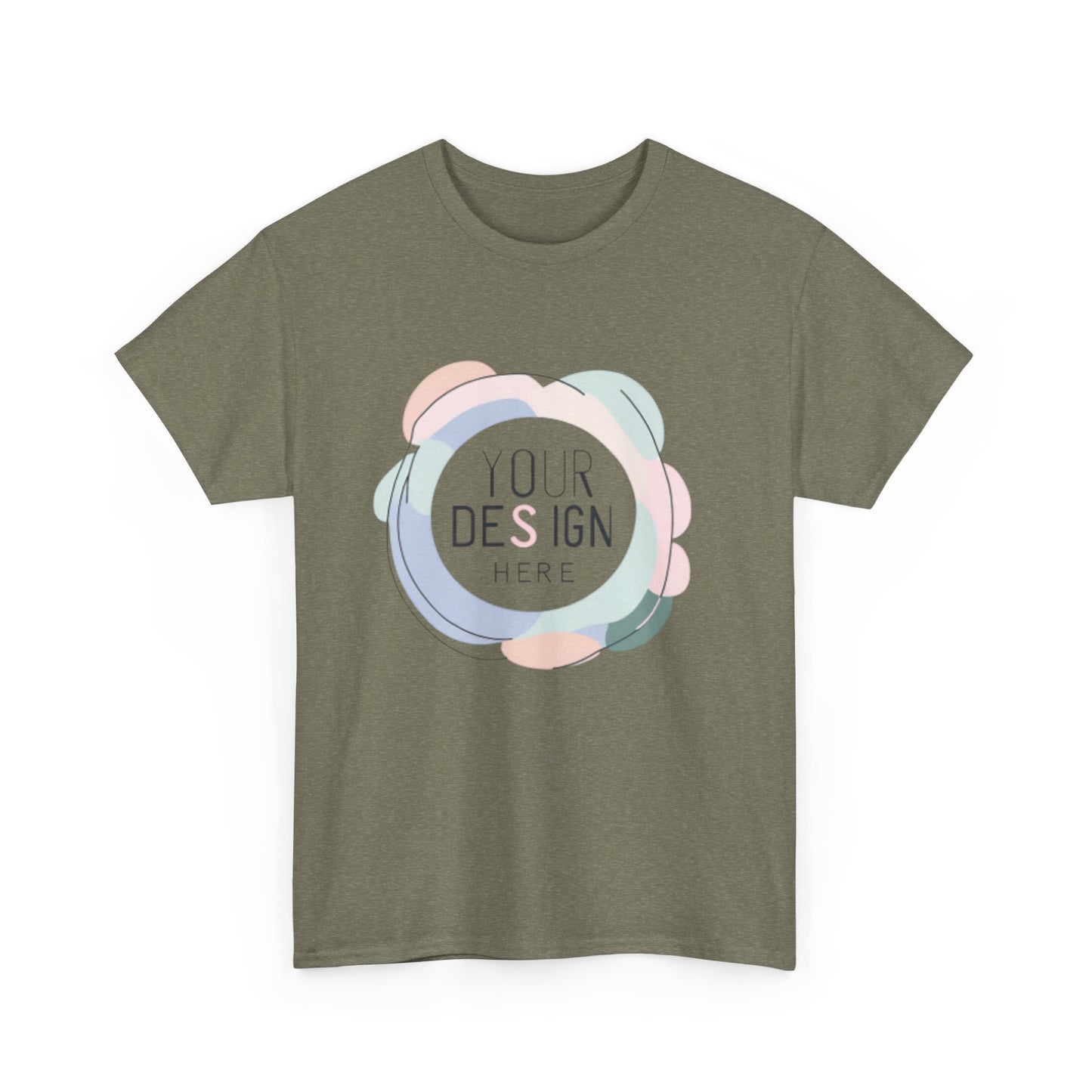 Customizable Unisex Heavy Cotton Tee - Perfect for Casual Days and Personal Expressions