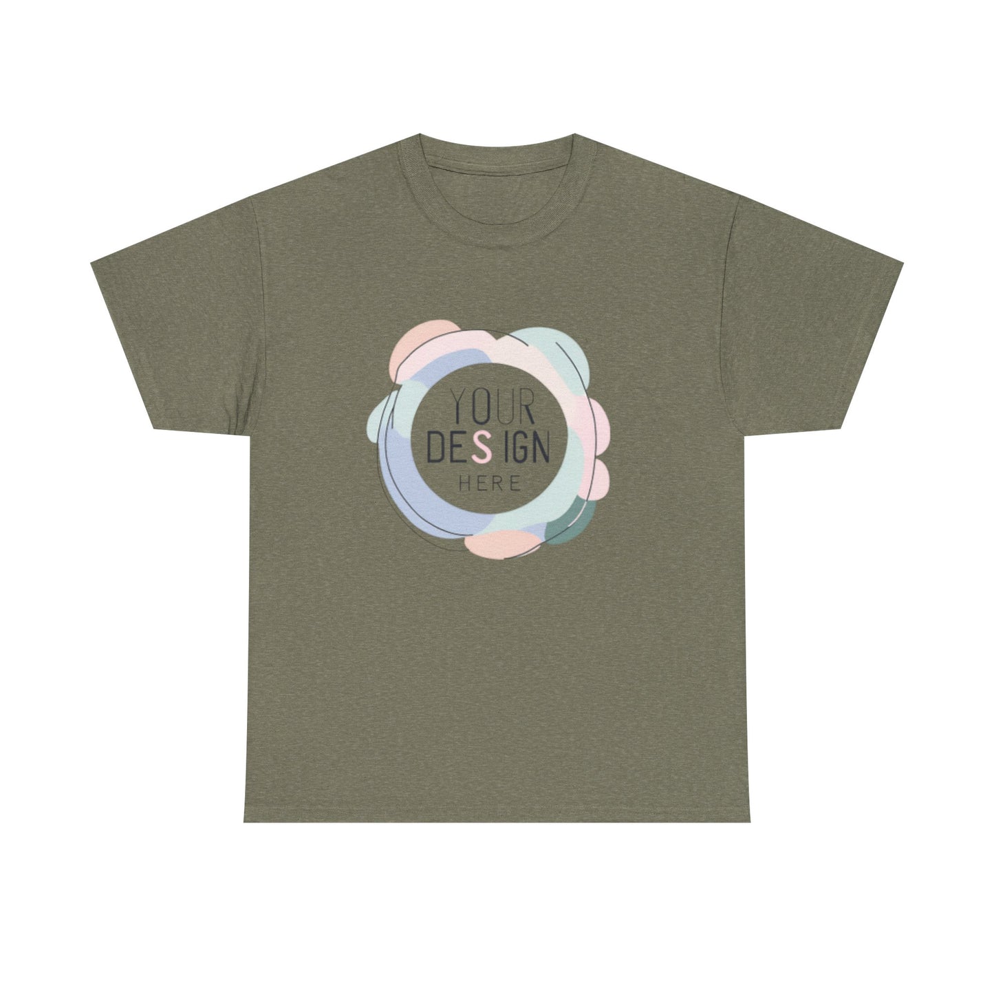 Customizable Unisex Heavy Cotton Tee - Perfect for Casual Days and Personal Expressions