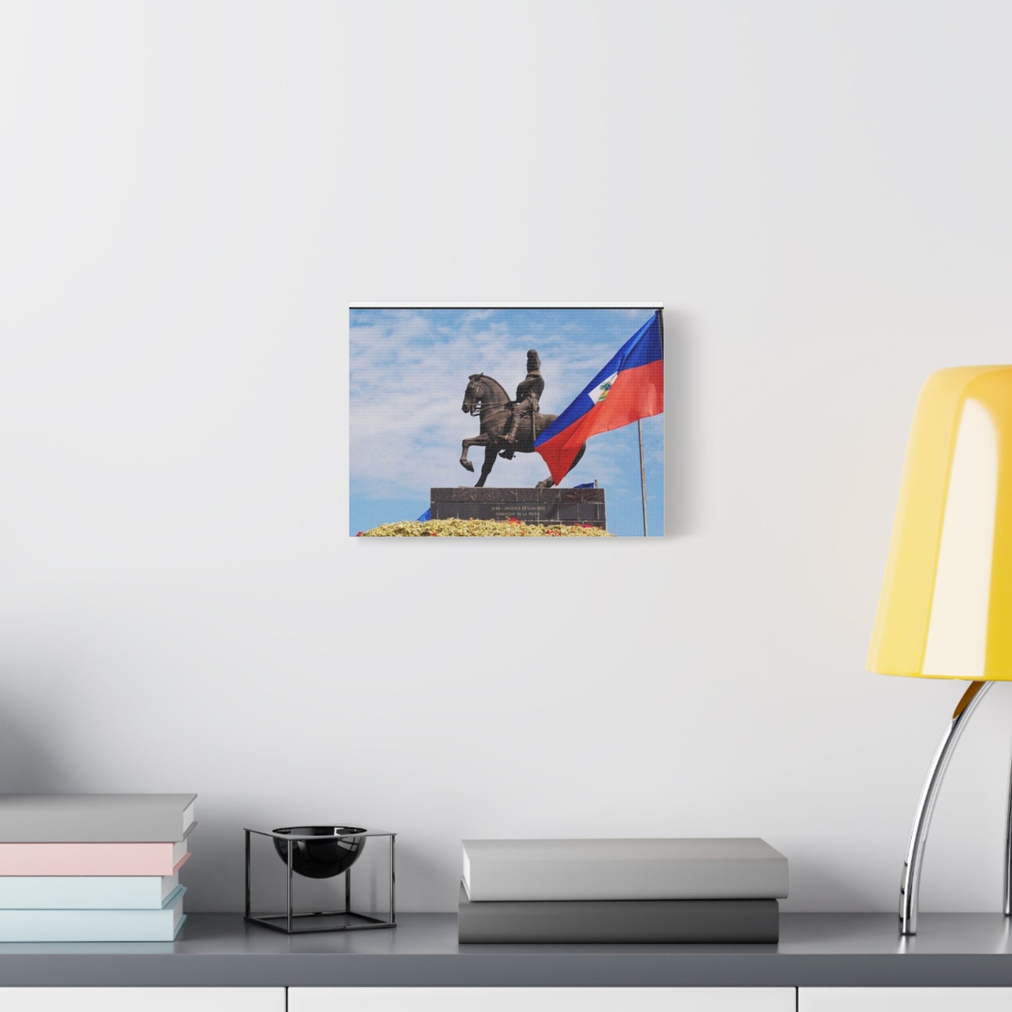 Canvas Wall Art - Haitian Patriotic