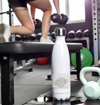 Shide's Stainless Steel Water bottle (White)