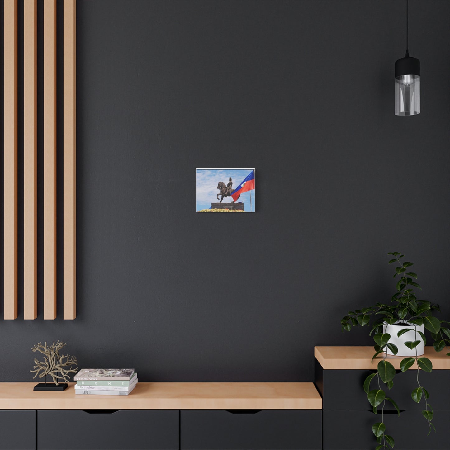 Canvas Wall Art - Haitian Patriotic