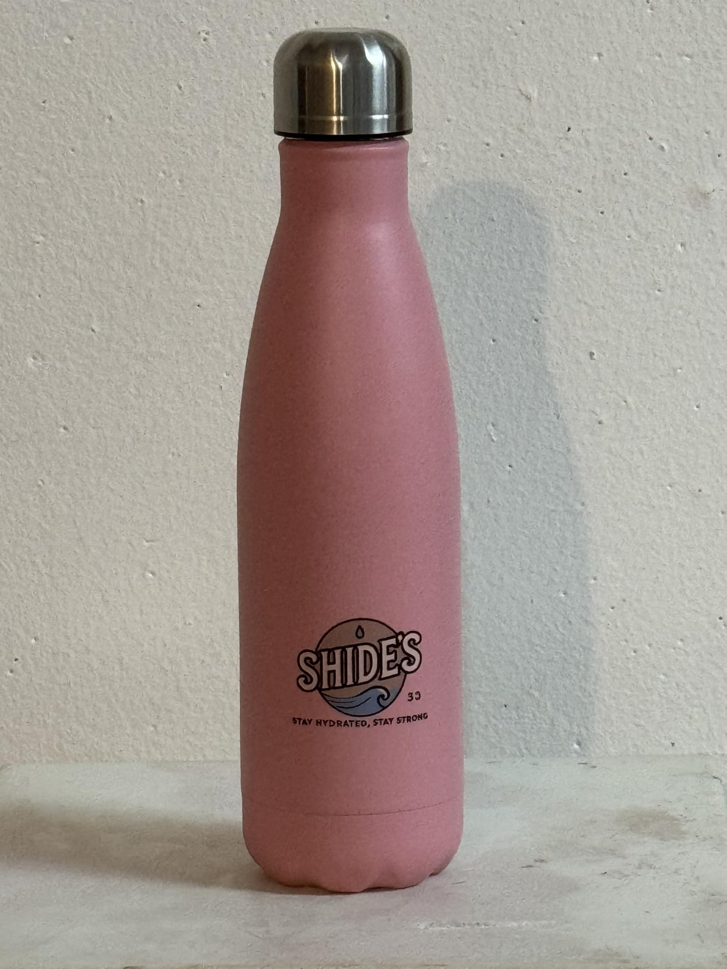 Shide's Stainless Steel Water bottle (White)