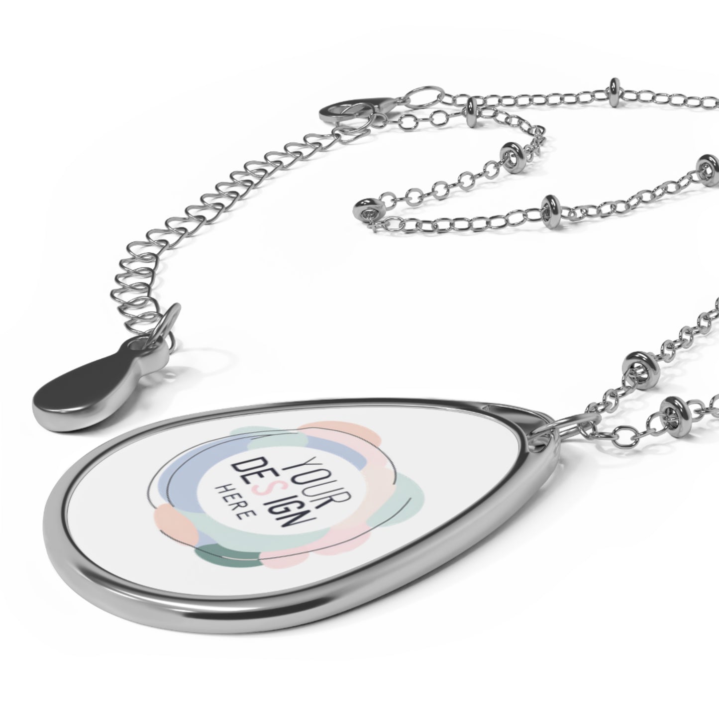 Personalized Oval Necklace