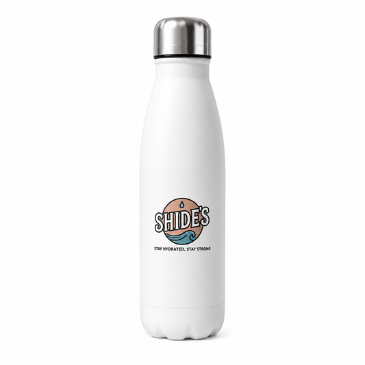 Shide's Stainless Steel Water bottle (White)