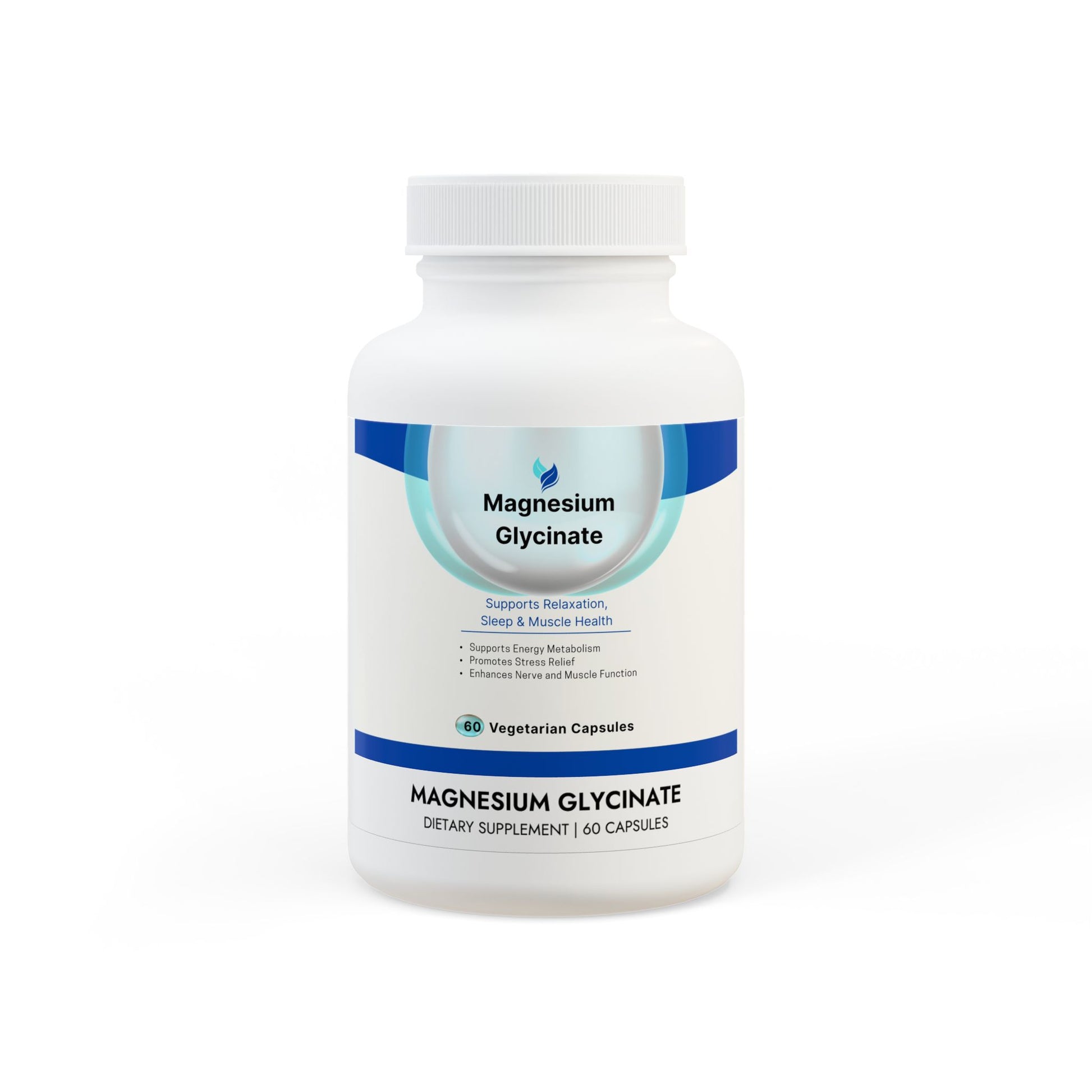Magnesium Glycinate Supplement (60 Capsules) - Shide's Store