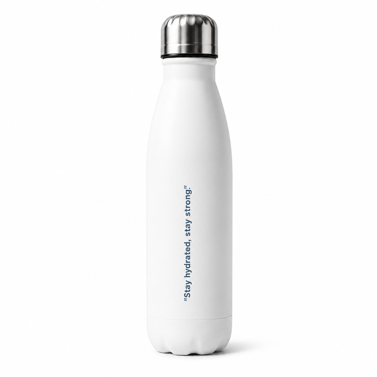 Shide's Stainless Steel Water bottle (White)