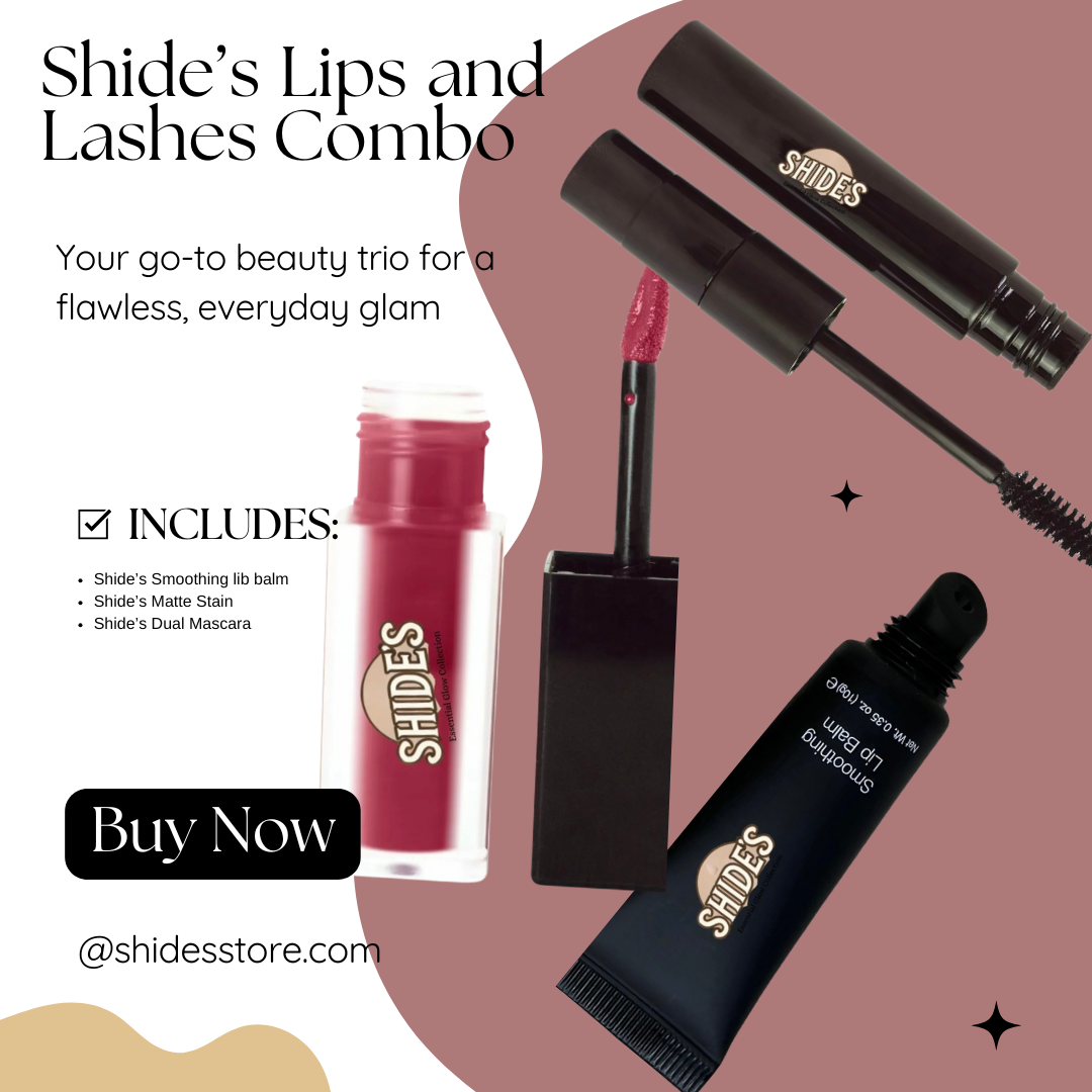 SHIDE’S Lips and Lashes Combo