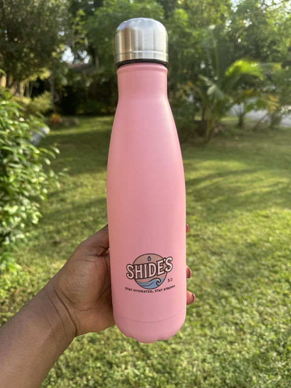 Shide's Stainless Steel Water bottle (White)
